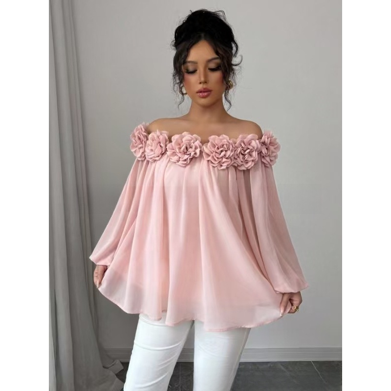 Crossfit Youtube - Elegante Blusa de Chifón de Manga