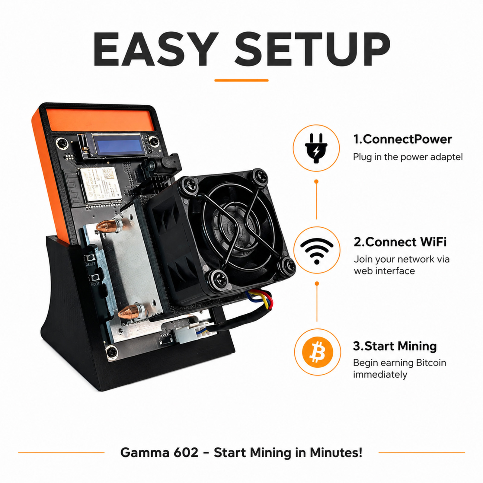 Crossfit Machine - Miner Bitcoin 2026 Actualizado, Silencioso, Gamma