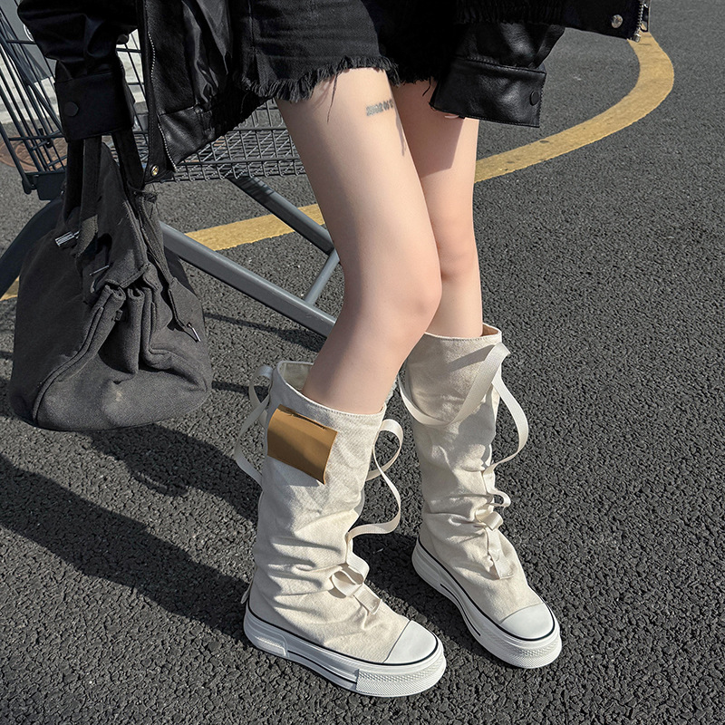 Botas de mujer de moda, botas  - Crossfit Youtube reseña y precio
