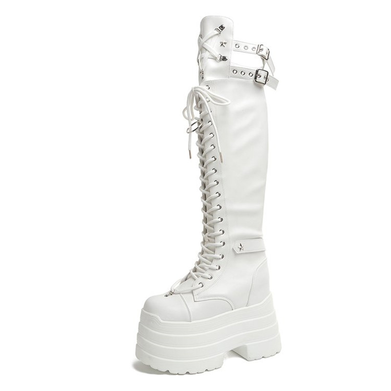 Botas Altas de Plataforma con  - Crossfit Youtube reseña y precio