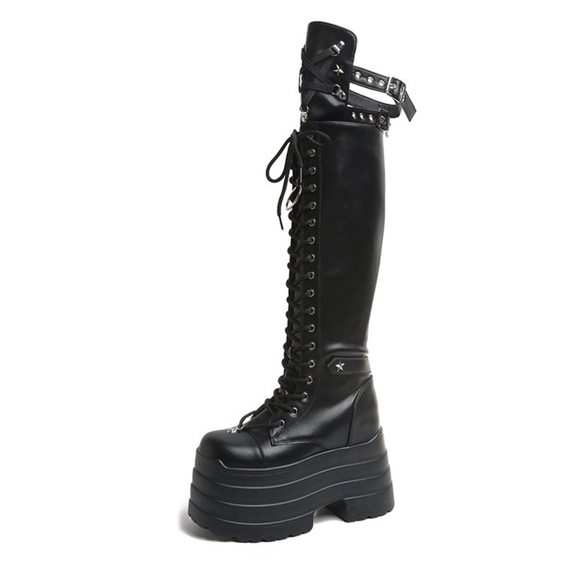 Botas Altas de Plataforma con  - Crossfit Youtube reseña y precio
